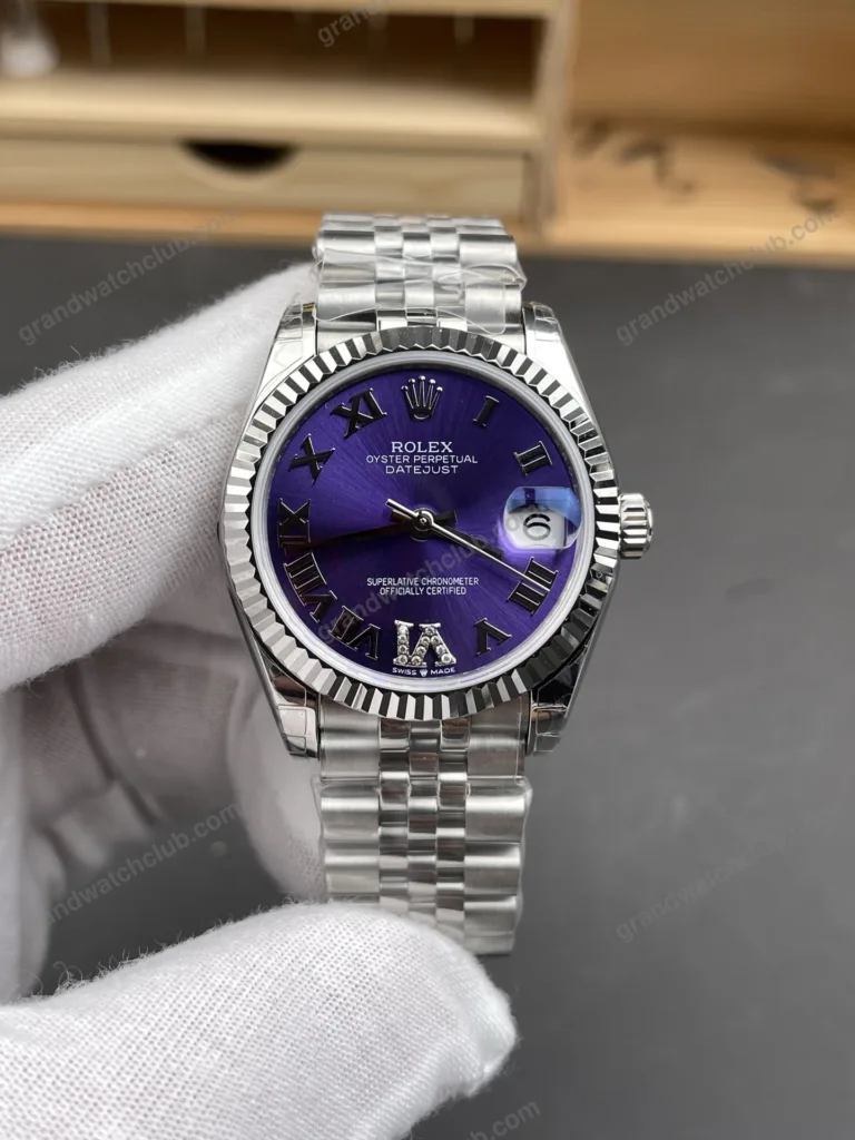 Super Clone Rolex Datejust Purple Dial 126234-0022 36 mm – Swiss SuperClone