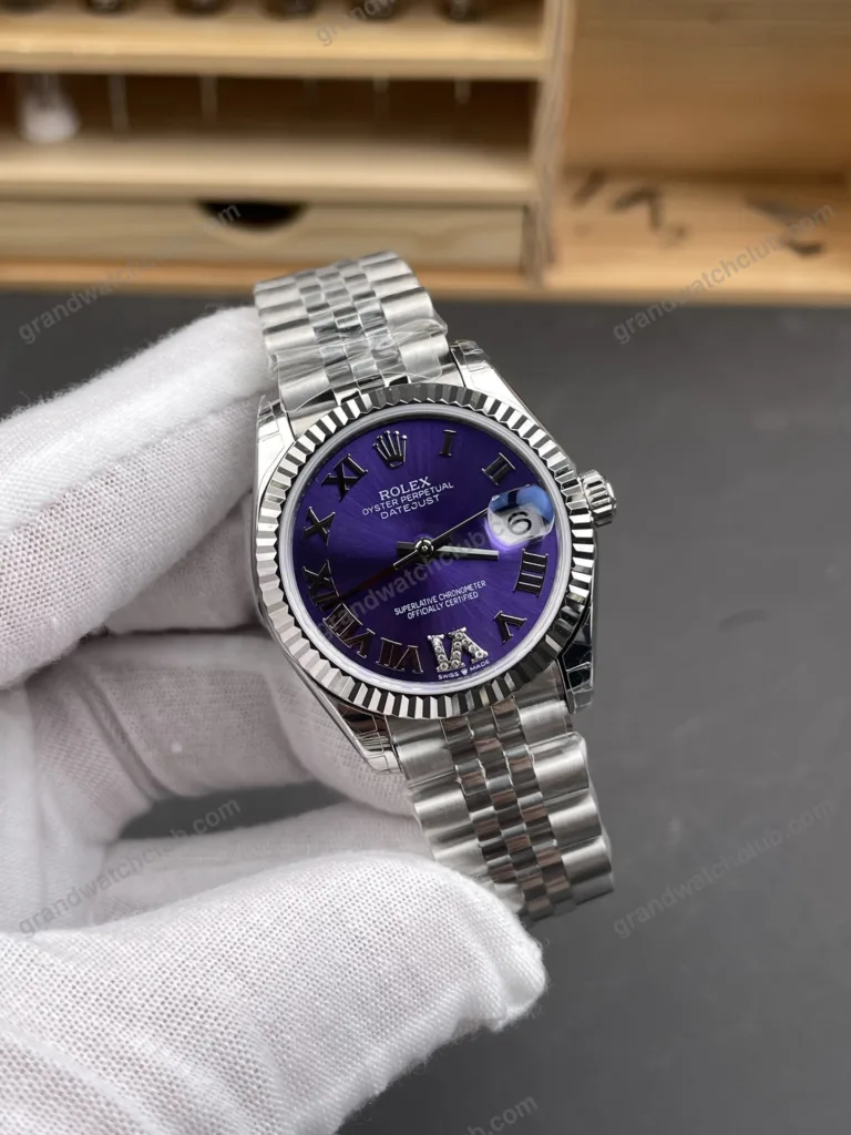 Super Clone Rolex Datejust Purple Dial 126234-0022 36 mm – Swiss SuperClone