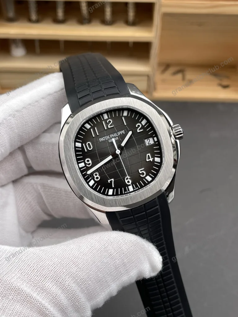 Super Clone Patek Philippe Aquanaut 40mm Rubber Strap Steel – Swiss SuperClone 5167A