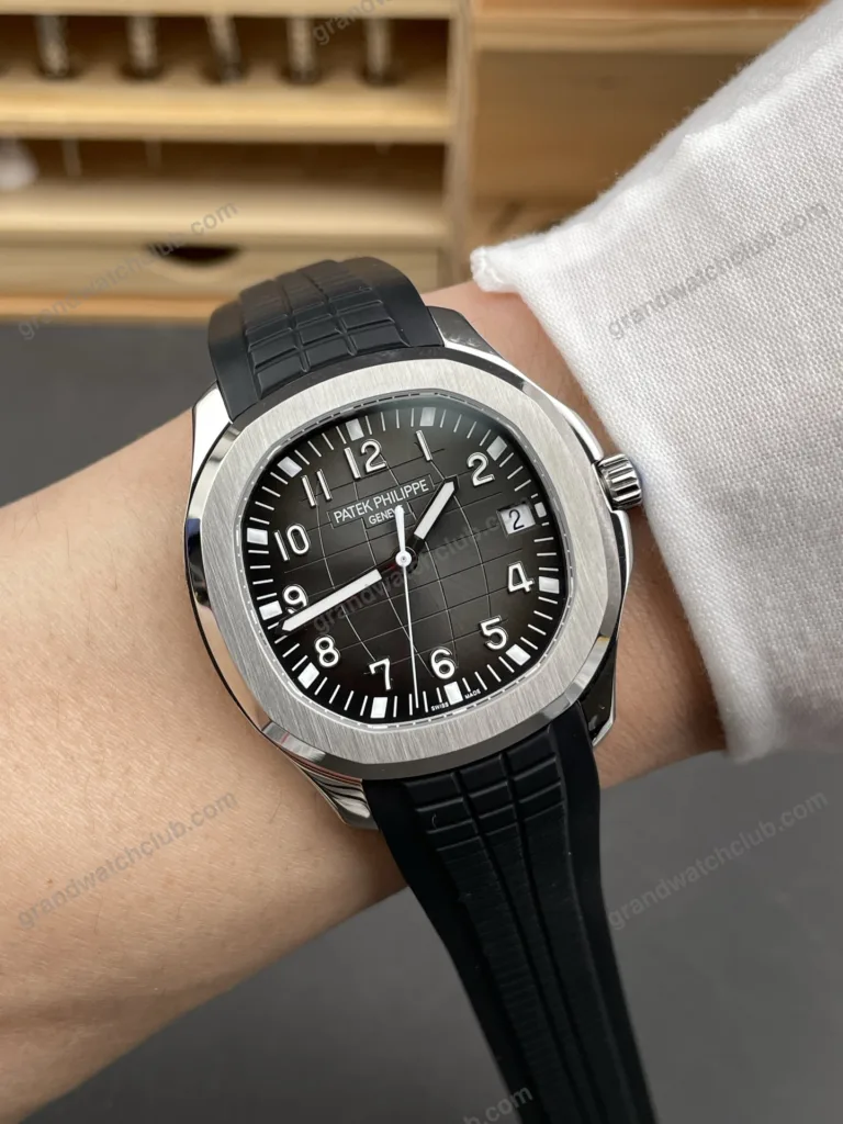 Super Clone Patek Philippe Aquanaut 40mm Rubber Strap Steel – Swiss SuperClone 5167A