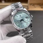 Super Clone Rolex Day-Date Ice blue Dial 228236 40 mm – Swiss SuperClone