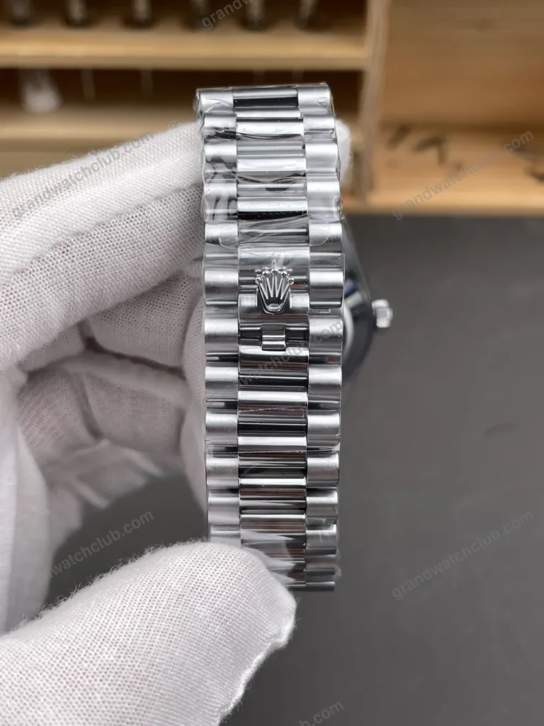 Super Clone Rolex Day-Date Ice blue Dial 228236 40 mm – Swiss SuperClone