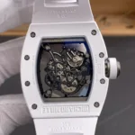 Super Clone Richard Mille RM 55 Richard Mille Manual Winding Bubba Watson 42mm White