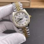 Super Clone Rolex Datejust Mother of Pearl Diamond Dial 126283RBR-0009 36 mm – Swiss SuperClone
