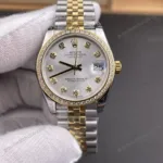 Super Clone Rolex Datejust Mother of Pearl Diamond Dial 126283RBR-0009 36 mm – Swiss SuperClone
