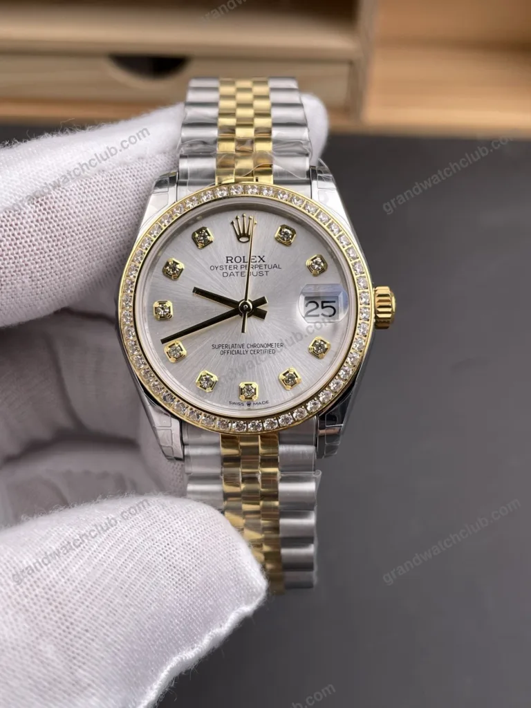 Super Clone Rolex Datejust Mother of Pearl Diamond Dial 126283RBR-0009 36 mm – Swiss SuperClone