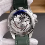 Super Clone Omega Seamaster Aqua Terra Worldtimer 43mm Green Dial – Swiss SuperClone