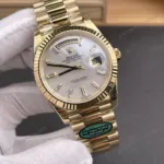 Super Clone Rolex Day-Date Silver Dial 228238 40 mm – Swiss SuperClone