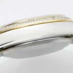 Super Clone Rolex Datejust Champagne Diamond Dial 126283RBR-0003 36 mm — side profile