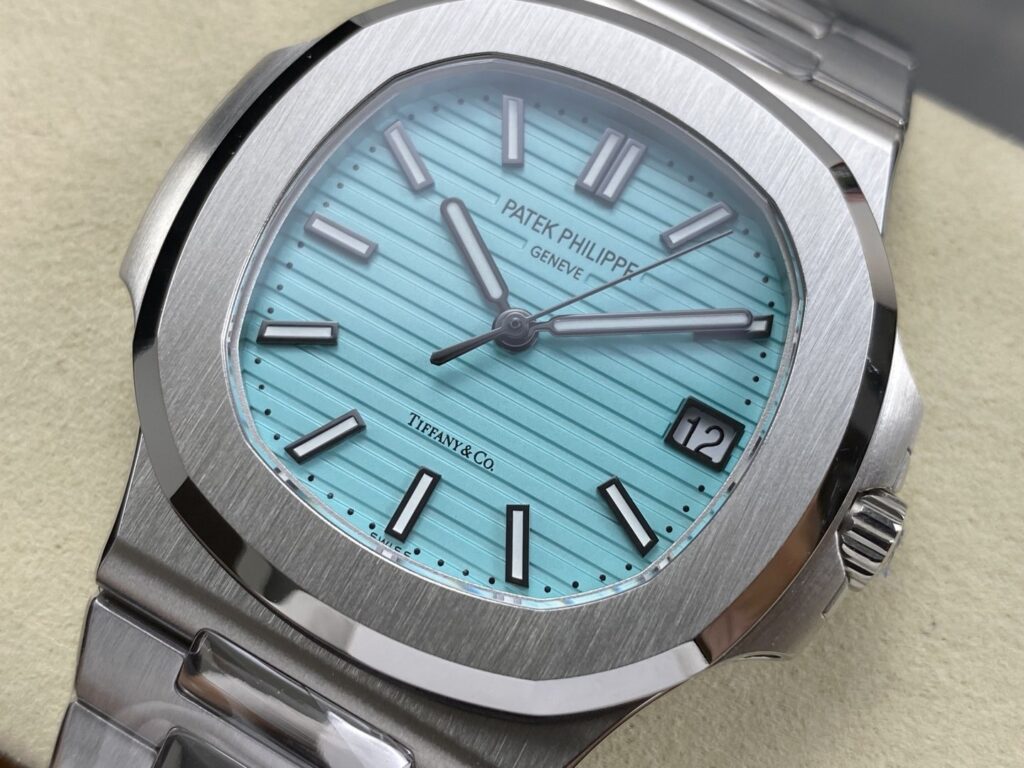 Super Clone Patek Philippe Nautilus 40mm 5711/1A-018 40mm Dial Tifany &CO V3 Update – Swiss SuperClone