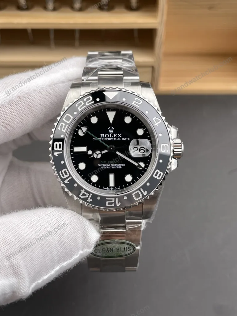 Super Clone Rolex GMT-Master II 126710GRNR “Bruce Wayne” Oyster 2024 – Swiss SuperClone