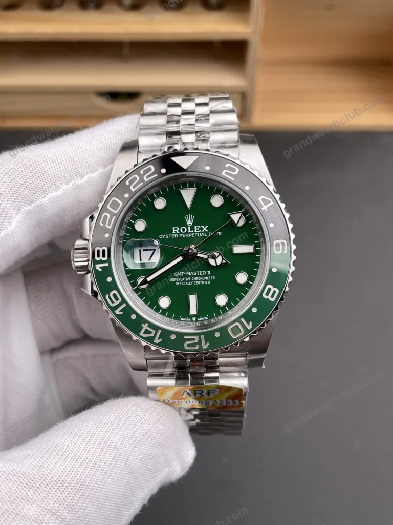 Super Clone Rolex GMT-Master II 126729VTNR Jubilee “Absinthe” – Swiss SuperClone