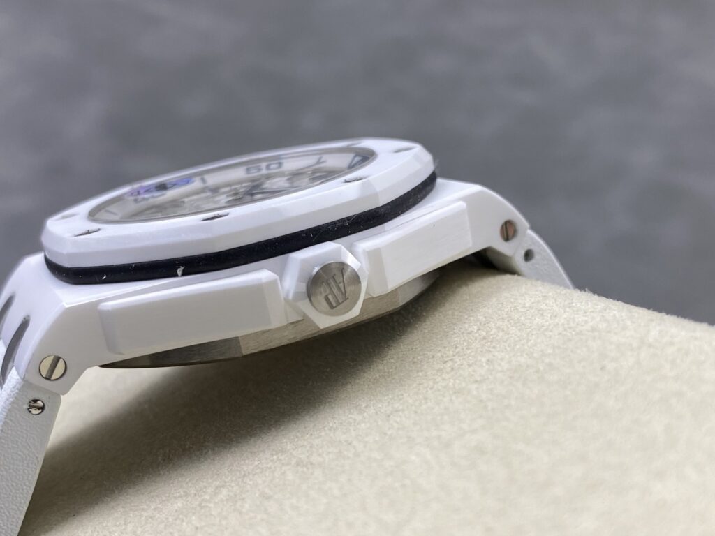 Super Clone Audemars Piguet Royal Oak Offshore Diver 15707CE 42mm White Dial Ceramic
