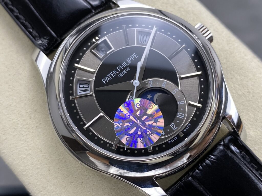 Super Clone Patek Philippe Complications 5205G-010 40mm Gray Dial Steel — view 14