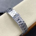 Super Clone Patek Philippe Nautilus Chronograph 5980/1A-019 40.5mm White Dial — clasp and links