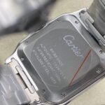 Super Clone Cartier Santos De Cartier Green Dial Large WSSA0062 39.8mm — clasp and links