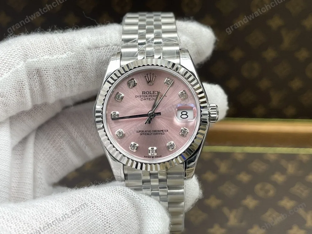 Super Clone Rolex Datejust Pink Diamond Dial 278274-0032 31 mm – Swiss SuperClone