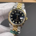 Super Clone Rolex Datejust Black Diamond Dial 126333-0006 41 mm – Swiss SuperClone