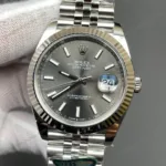 Super Clone Rolex Datejust Rhodium Dial 126334 Jubilee 41 mm – Swiss SuperClone
