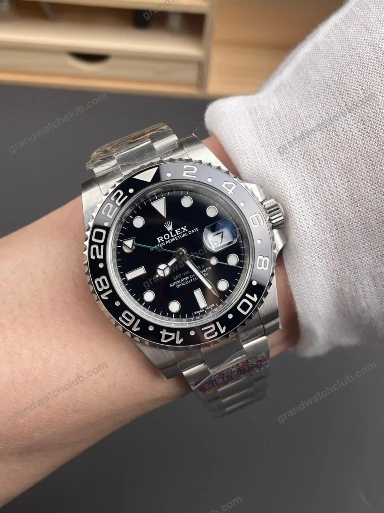 Super Clone Rolex GMT-Master II Black Dial 116710 – Swiss SuperClone