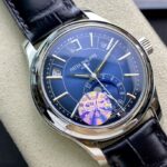 Super Clone Patek Philippe Complications 5205G-013 40mm Blue Dial Steel – Swiss SuperClone