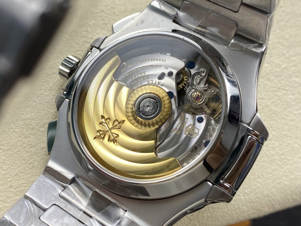 Super Clone Patek Philippe Nautilus Chronograph 5980/1A-014 40.5mm Black-Blue Dial – Swiss SuperClone