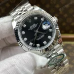 Super Clone Rolex Datejust Black Diamond Dial 126334-0012 41 mm – Swiss SuperClone
