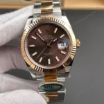 Super Clone Rolex Datejust Chocolate Dial 126331 Oyster 41 mm – Swiss SuperClone