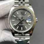 Super Clone Rolex Datejust Rhodium Dial 126334 Jubilee 41 mm – Swiss SuperClone