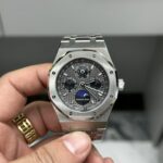 Super Clone Audemars Piguet Royal Oak Perpetual Calendar 26609TI.OO.1220TI.01 41mm Moonphase — case and bezel