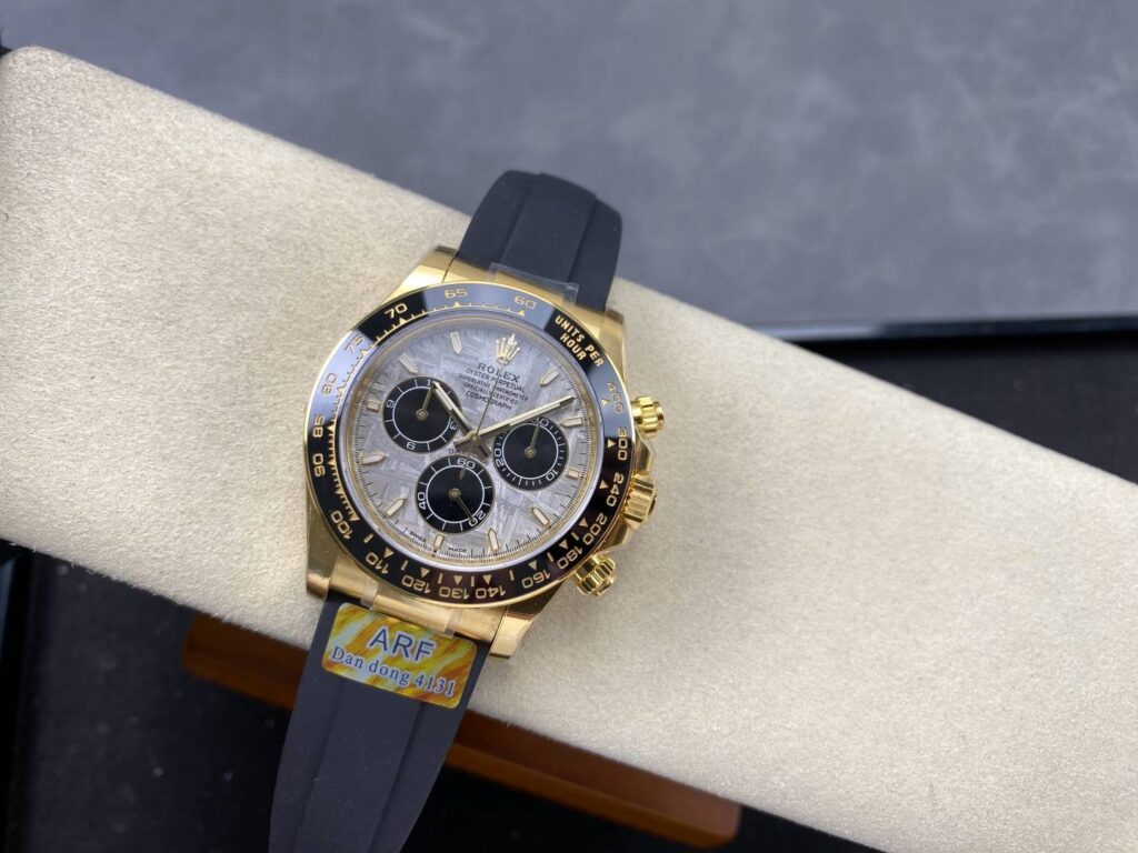 Super Clone Rolex Daytona 126518LN Meteorite Dial — case and bezel