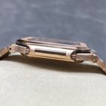 Super Clone Patek Philippe Cubitus 5821/1AR-001 45mm Chocolate Dial Rose Gold — case and bezel