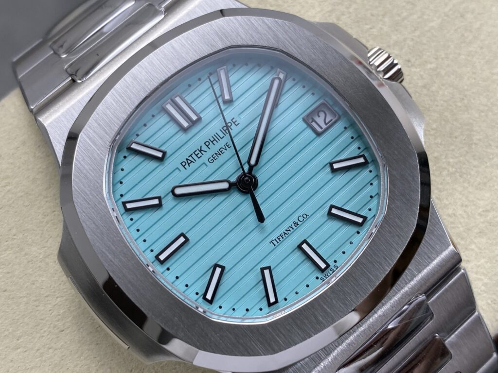 Super Clone Patek Philippe Nautilus 40mm 5711/1A-018 40mm Dial Tifany &CO V3 Update – Swiss SuperClone