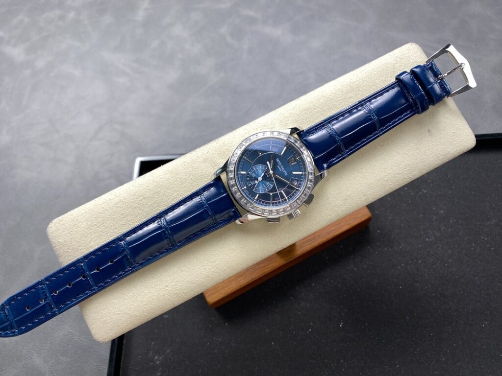 Super Clone Patek Philippe Complications 5961P-001 40mm Blue Dial Steel – Swiss SuperClone