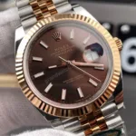 Super Clone Rolex Datejust Chocolate Dial 126231 Jubilee 36 mm – Swiss SuperClone