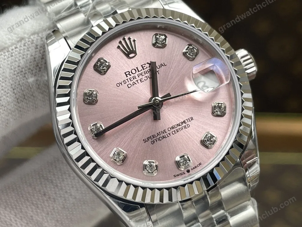 Super Clone Rolex Datejust Pink Diamond Dial 278274-0032 31 mm – Swiss SuperClone