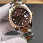 Super Clone Rolex Datejust Chocolate Dial 126331 Oyster 41 mm – Swiss SuperClone