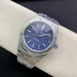 Super Clone Audemars Piguet Royal Oak 15400ST 41mm Blue Dial Stainless Steel Blue Dial