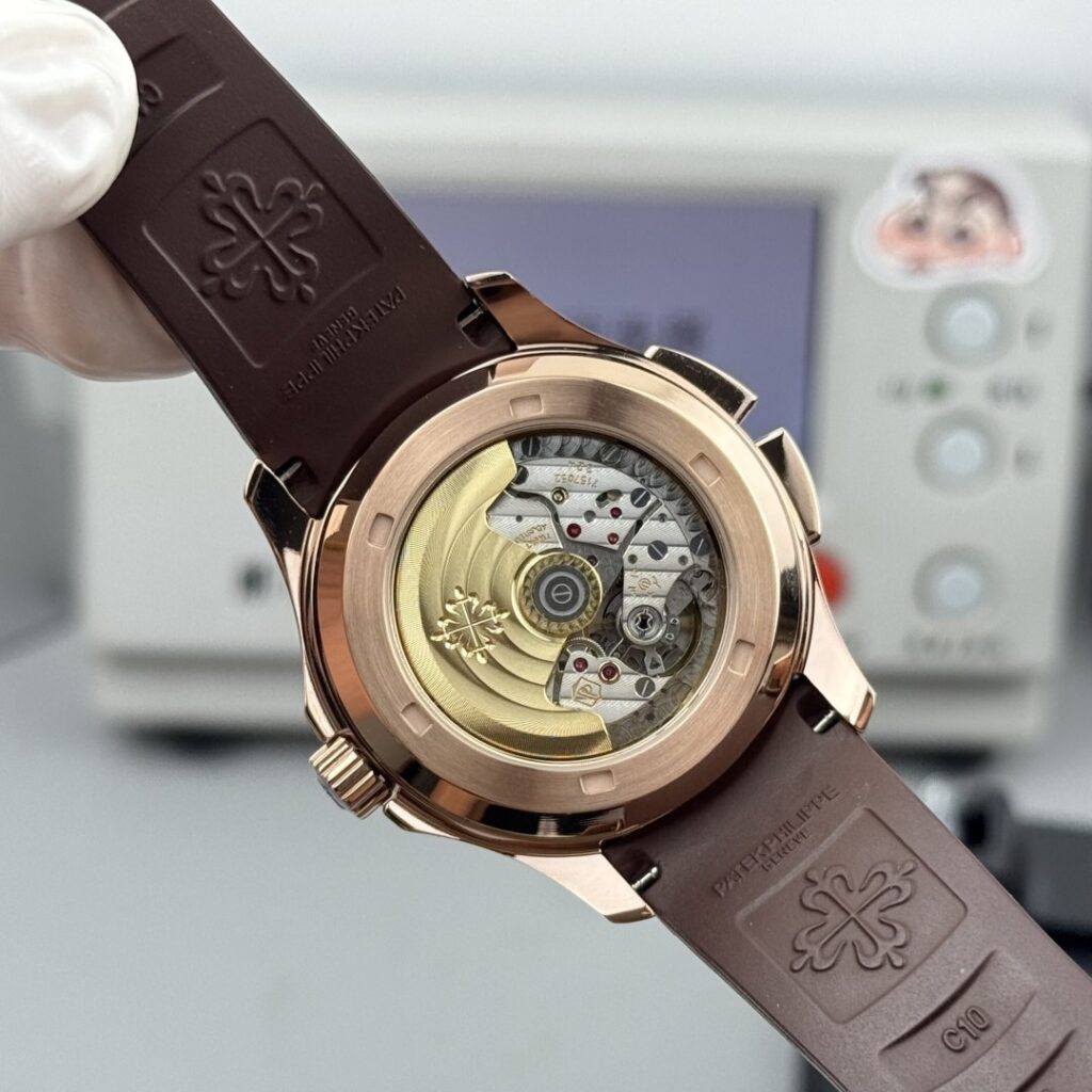 Super Clone Patek Philippe Aquanaut 5164R-001 Chocolate Embossed Arabic Aquanaut 40.8mm – – Swiss SuperClone