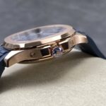 Super Clone Patek Philippe Aquanaut 5261R Moonphase Blue Rose 40mm – Swiss SuperClone
