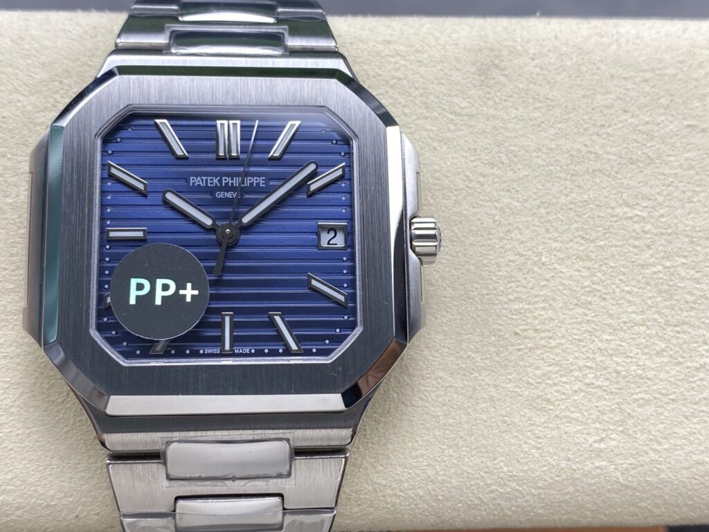 Super Clone Patek Philippe Cubitus 5821/1A-001 45mm Blue Dial – Swiss SuperClone