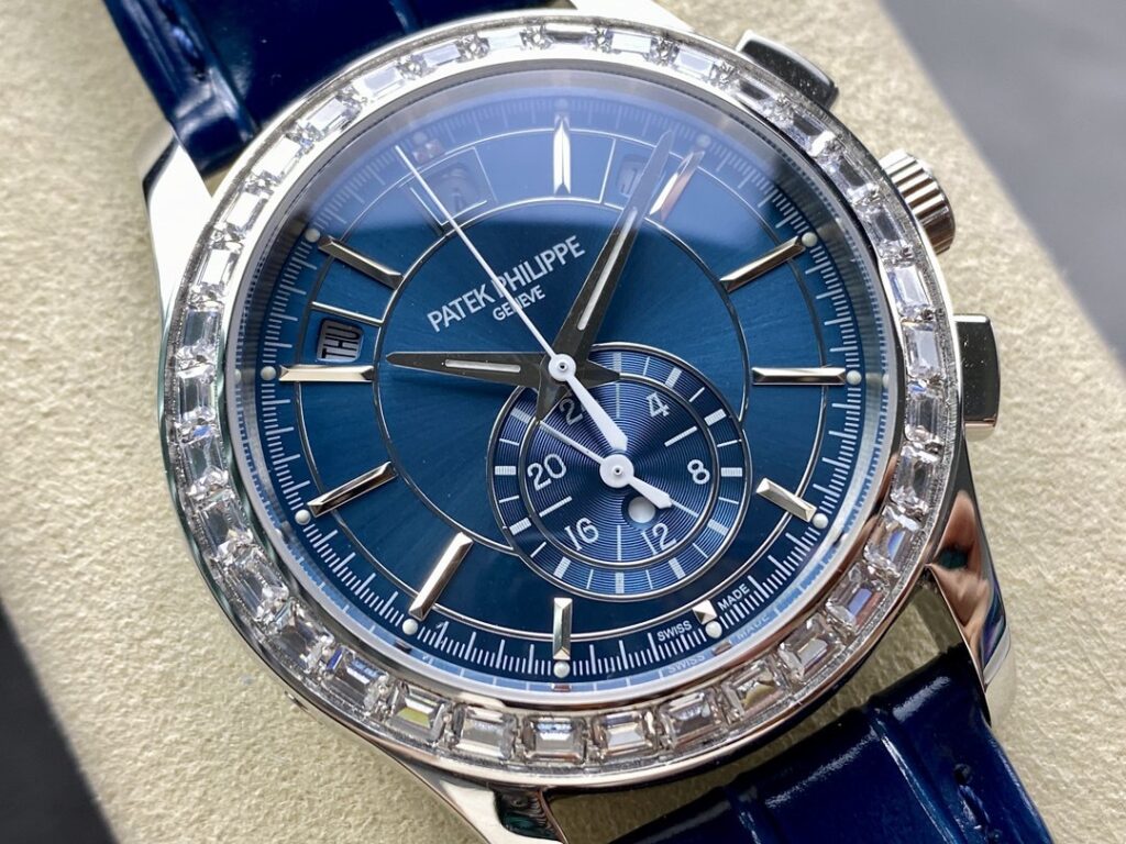 Super Clone Patek Philippe Complications 5961P-001 40mm Blue Dial Steel – Swiss SuperClone