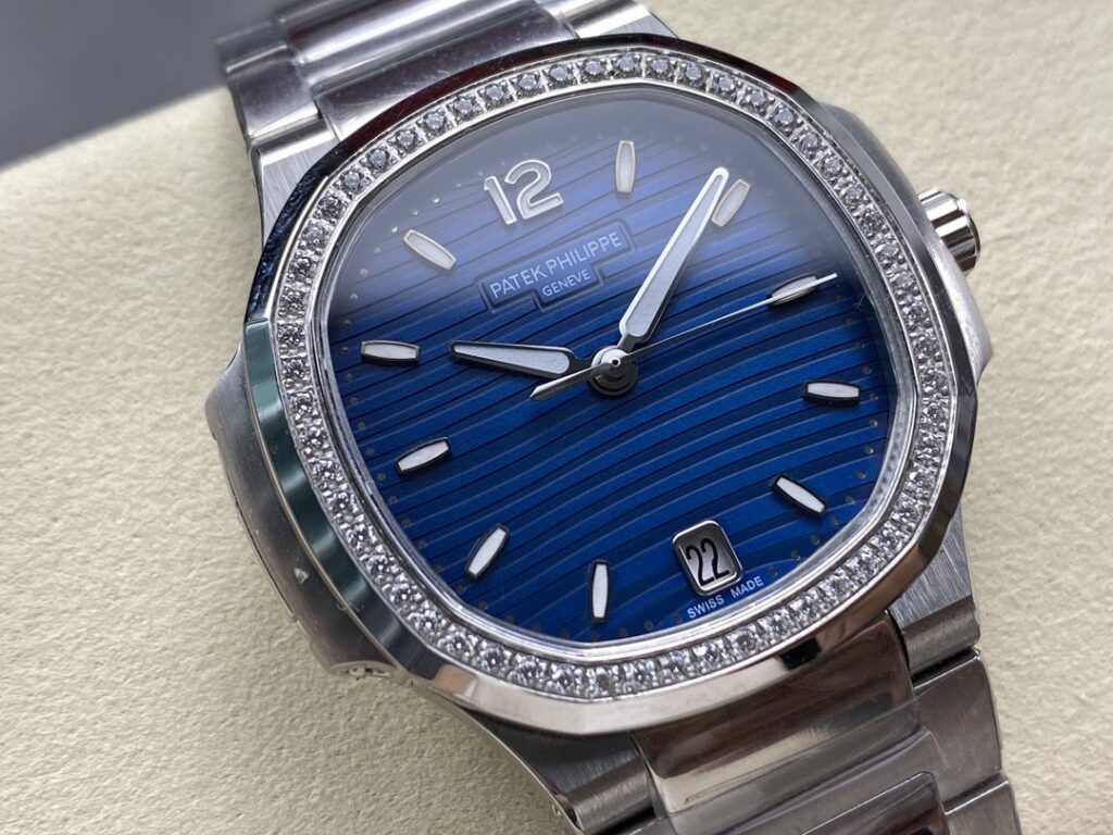 Super Clone Patek Philippe Nautilus 7118/1200A-001 35.2mm Blue Dial Steel – Swiss SuperClone