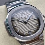 Super Clone Patek Philippe Nautilus 7118/1A-011 35.2mm Gray Dial Steel — movement / caseback view