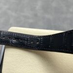 Super Clone Patek Philippe Nautilus Chronograph 5980/1A-014 40.5mm Black Dial with Leather Strap – Swiss SuperClone