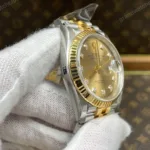 Super Clone Rolex Datejust Champagne Diamond Dial 126333-0012 41 mm – Swiss SuperClone
