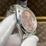 Super Clone Rolex Datejust Pink Roman Dial 126234-0032 36 mm – Swiss SuperClone