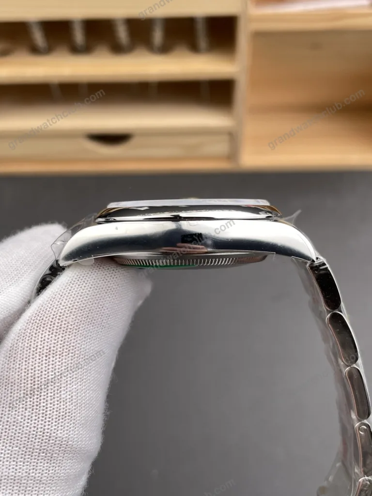 Super Clone Rolex Datejust Rhodium Dial 126300 “Wimbledon” Oyster 41 mm – Swiss SuperClone