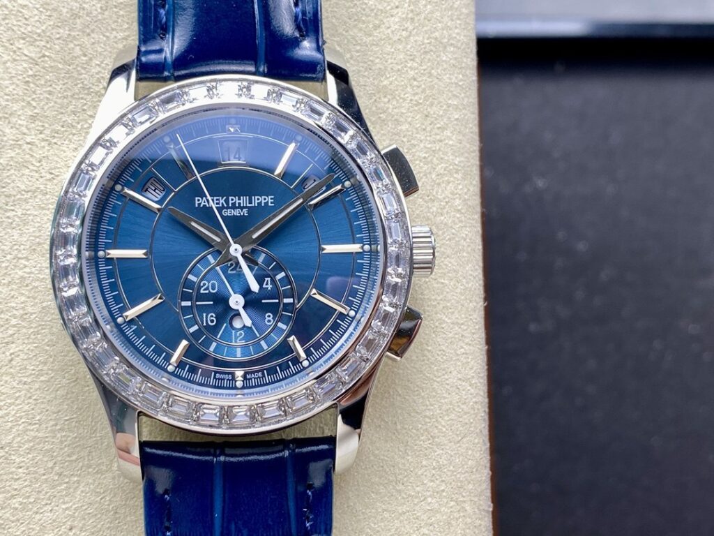 Super Clone Patek Philippe Complications 5961P-001 40mm Blue Dial Steel – Swiss SuperClone