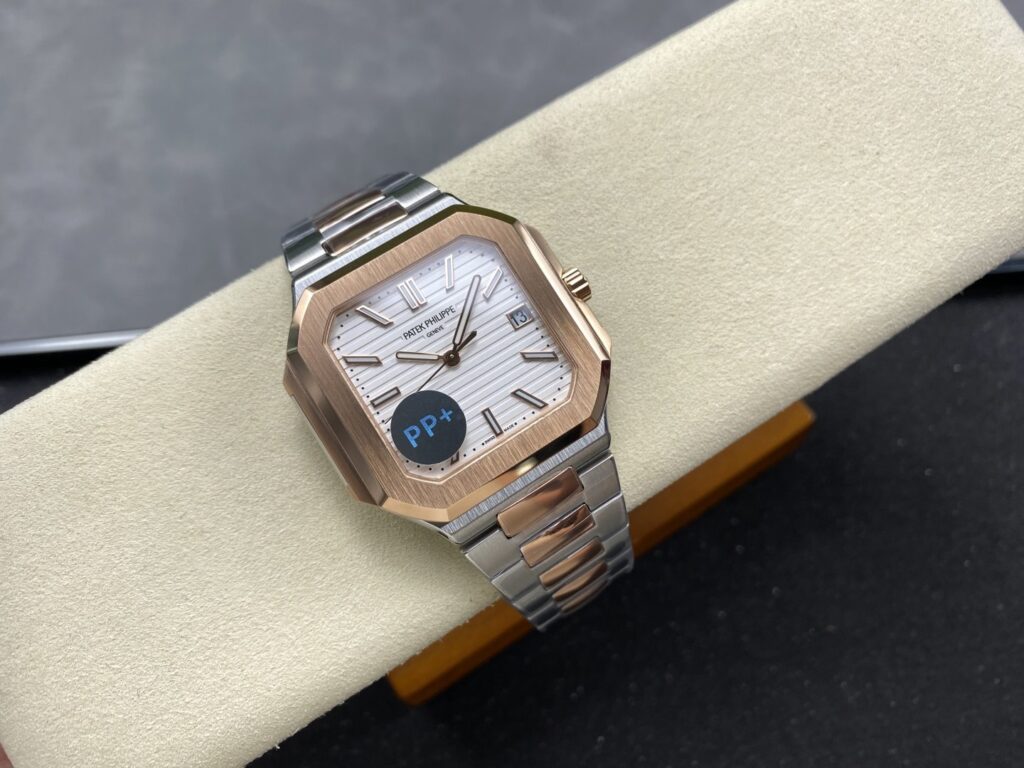 Super Clone Patek Philippe Cubitus 5821/1AR-001 45mm White Dial — view 12